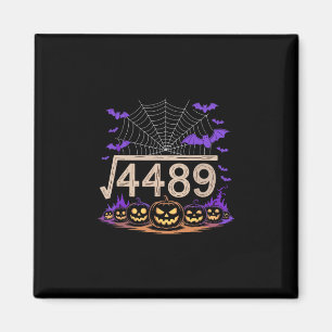 Lustig 67 Meme Mathelehrer 6 7 Halloween Quadratwu Magnet