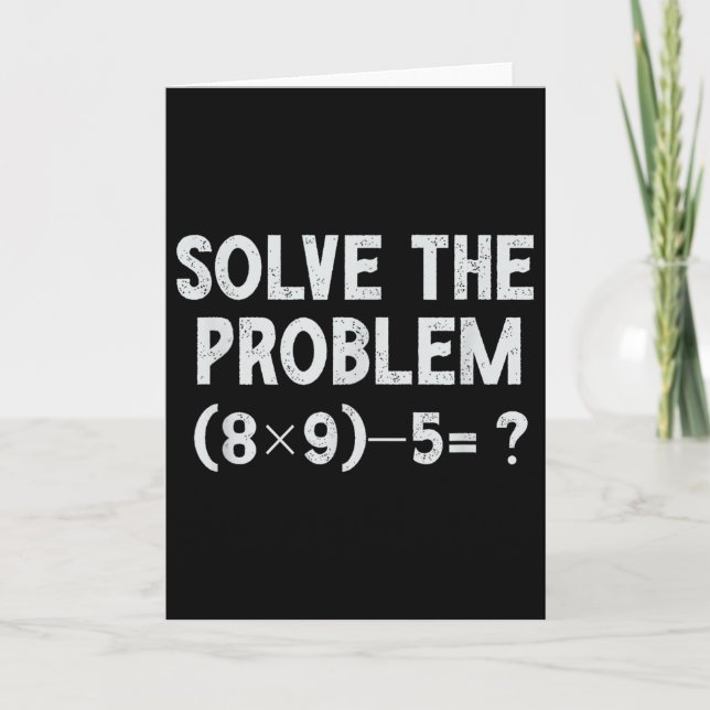 Lustig 67 Meme Pemdas Elementary Mathematik Lehrer Karte (Vorderseite)