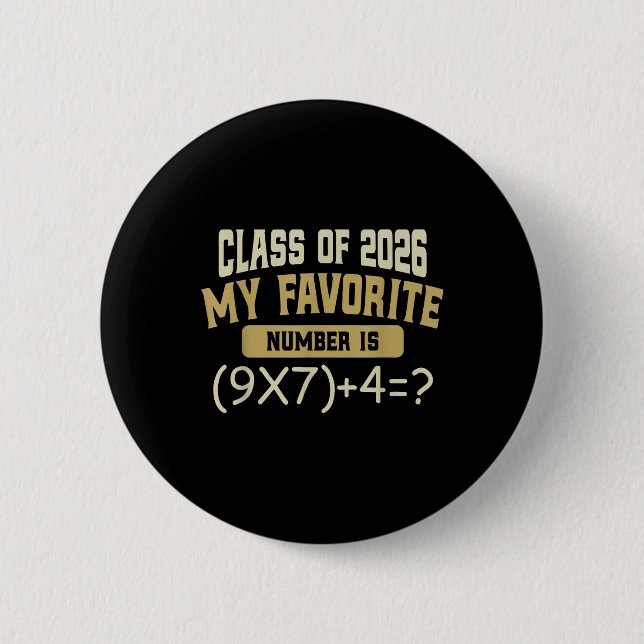 Lustig 67 Meme Pemdas Mathe Sechs Sieben Cl Von 20 Button (Vorderseite)
