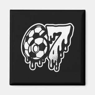 Lustig 67 Meme Slang Fußball Eiscreme Tropfen Sech Magnet