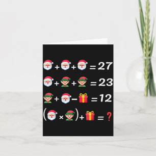 Lustig 67 Meme Weihnachten Mathelehrer Santa Sechs Karte