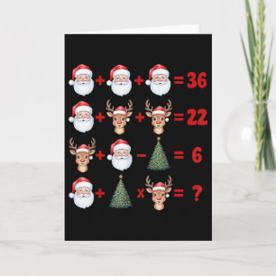 Lustig 67 Meme Weihnachten Mathelehrer Santa Sechs Karte