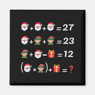 Lustig 67 Meme Weihnachten Mathelehrer Santa Sechs Magnet