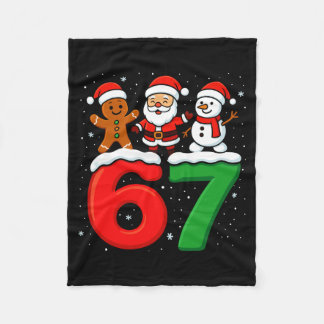 Lustig 67 Meme Weihnachten Sechs Sieben Santa Schn Fleecedecke