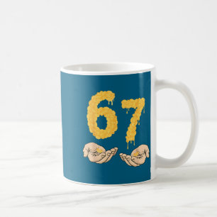 Lustig 67 Sechs Sieben Cheesy Mac & Cheese 6 7 Kaffeetasse