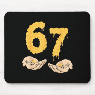 Lustig 67 Sechs Sieben Cheesy Mac & Cheese 6 7 Mousepad
