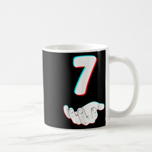 Lustig 67 Sechs Sieben Meme Paar passendes Hallowe Kaffeetasse
