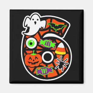 Lustig 67 Sechs Sieben Meme Paar passendes Hallowe Magnet