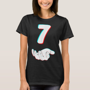 Lustig 67 Sechs Sieben Meme Paar passendes Hallowe T-Shirt