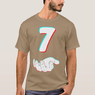 Lustig 67 Si Seven Meme Paar passende Halloween C T-Shirt