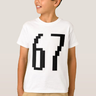 Lustig 67 Six Seven Meme Paar passend Retro Arca T-Shirt