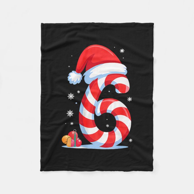 Lustig 67 Weihnachten 6 7 Sechs Sieben Meme 6 7 Pa Fleecedecke (Vorderseite)