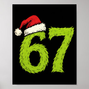 Lustig 67 Weihnachten Six Seven Meme 6 7 Teens Jun Poster