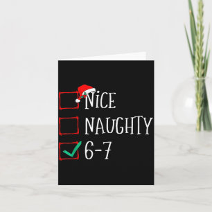 Lustig 6-7 Meme Schön Unanständig 67 Weihnachten S Karte
