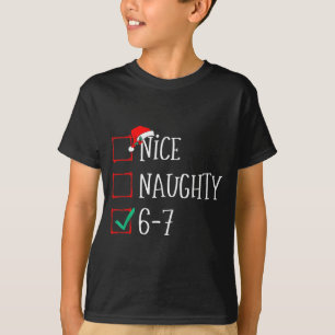 Lustig 6-7 Meme Schön Unanständig 67 Weihnachten S T-Shirt