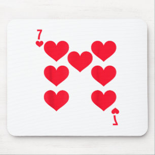 Lustig 6 7 von Herzen passend 67 Meme Paar Valent Mousepad