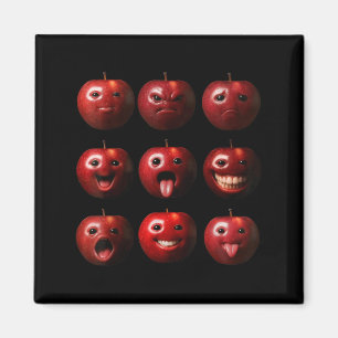 Lustig Alberne Ai Apfel Gen Z Meme Brainrot Humor Magnet