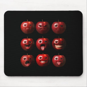 Lustig Alberne Ai Apfel Gen Z Meme Gehirnverrottun Mousepad
