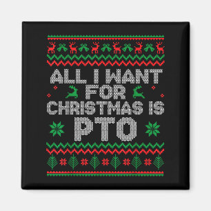Lustig Alles Was Ich Zu Weihnachten Will Ist Pto P Magnet