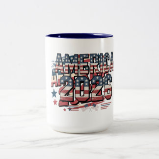LUSTIG AMERIKA2026 ZWEIFARBIGE TASSE
