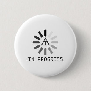 Lustig auf dem (Appalachian Trail) im Gange Button