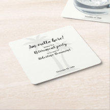 Lustig Aus Hier Palmenbäume-Ruhestandsparty