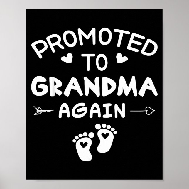 Lustig bald Oma, wird bald Oma  Poster (Vorne)