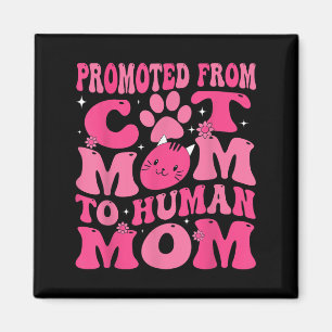 Lustig Befördert Neugeboren Von Katzenmutter Zu Me Magnet