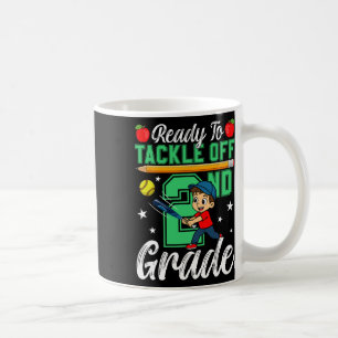 Lustig Bereit für die 2. Klasse Softll Ck Zur Schu Kaffeetasse