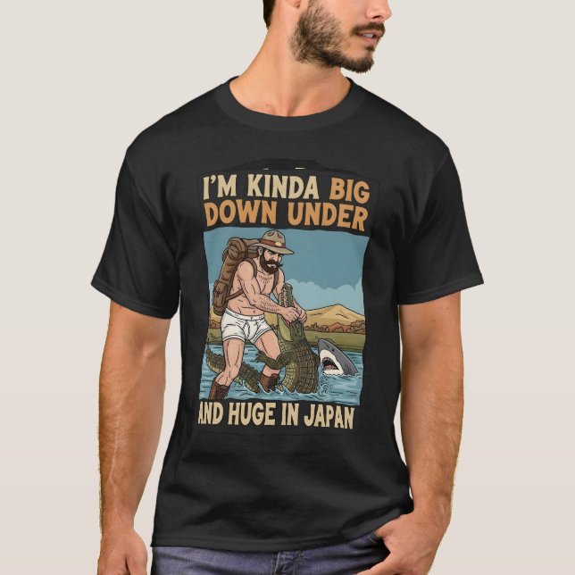 Lustig Big in Japan T-Shirt (Vorderseite)