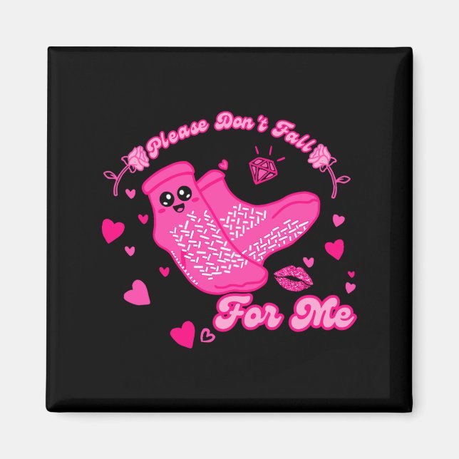 Lustig Bitte Fallen Sie Nicht Auf Mich Medizinisch Magnet (Vorne)