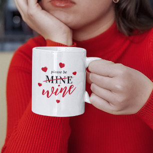 Lustig Bitte Sei Wein Kaffeetasse