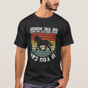 Lustig Bitte Setzen Sie Mich Wieder Auf Mein Pferd T-Shirt
