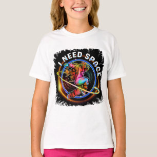 LUSTIG BRAUCHE PLATZ ASTRONAUT GALAXIE T-Shirt