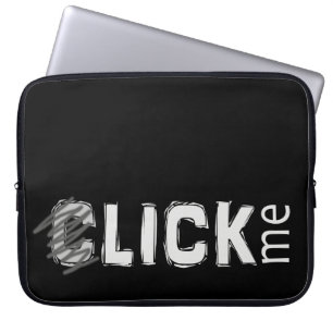 Lustig (C) lecken Sie mich Eisbrecher-Licht-Text Laptopschutzhülle
