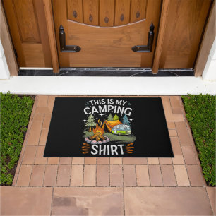 Lustig Das Ist Mein Camping Für Camper Fußmatte