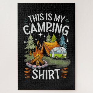 Lustig Das Ist Mein Camping Für Camper Puzzle