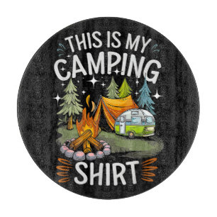 Lustig Das Ist Mein Camping Für Camper Schneidebrett