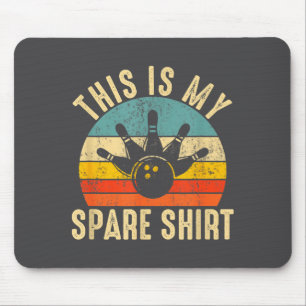 Lustig Das Ist Mein Ersatzhemd Bowlingbahn Rinne Mousepad
