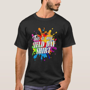 Lustig Das Ist Mein Field Day Shirt Schüler Jungen