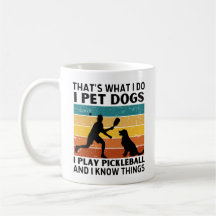 Lustig Das ist was ich tue Ich streichle Hunde Ich