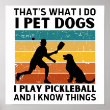 Lustig Das ist was ich tue Ich streichle Hunde Ich