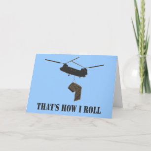 Lustig, das ist, wie ich rolle karte