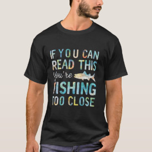 Lustig, dass du auch fischst, Männer Frauen Cooler T-Shirt