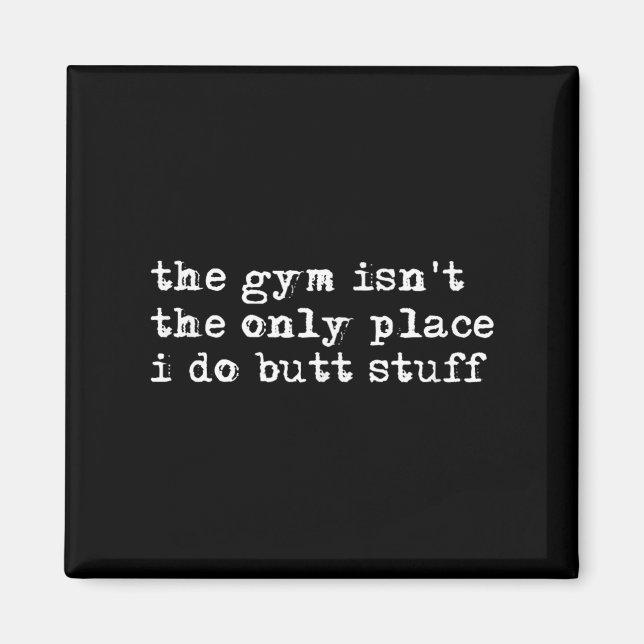 Lustig Der Fitnessstudio ist nicht der einzige Ort Magnet (Vorne)