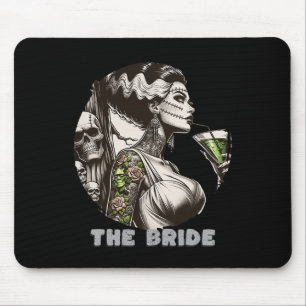 Lustig Die Braut Das Monster Frankenstein Gruselig Mousepad