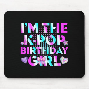 Lustig die K-Pop-Birthday-Girls Korean-Musikliebha Mousepad