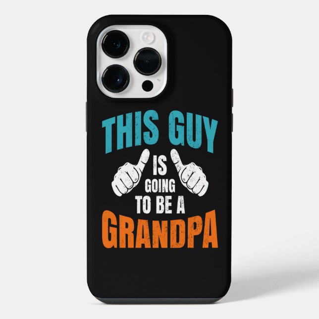 Lustig dieser Typ wird ein Opa iPhone Hülle (Rückseite)
