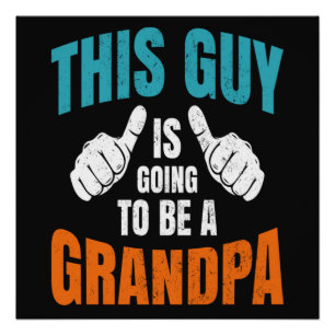 Lustig dieser Typ wird ein Opa Poster