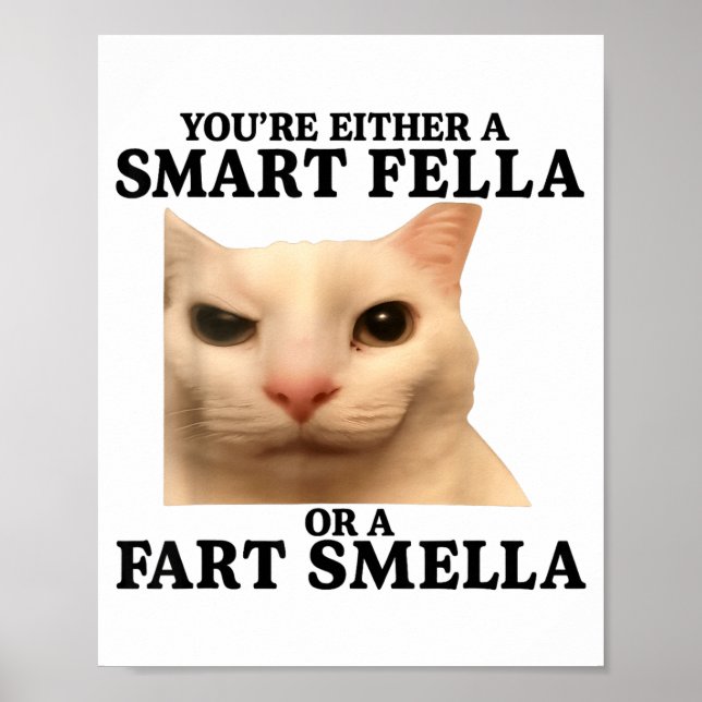 Lustig, du bist entweder ein schlauer Kerl oder ei Poster (Vorne)